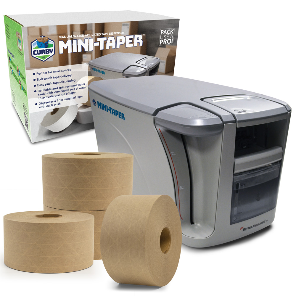 1 Curby® Mini-Taper & Case of Tape Bundle