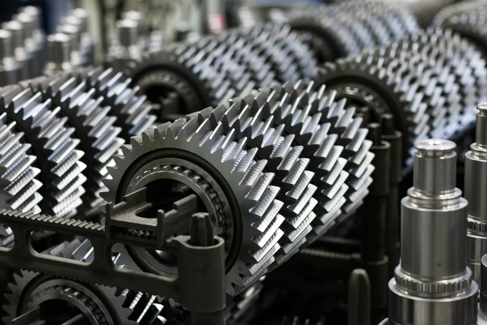 Image of cogs on a machine