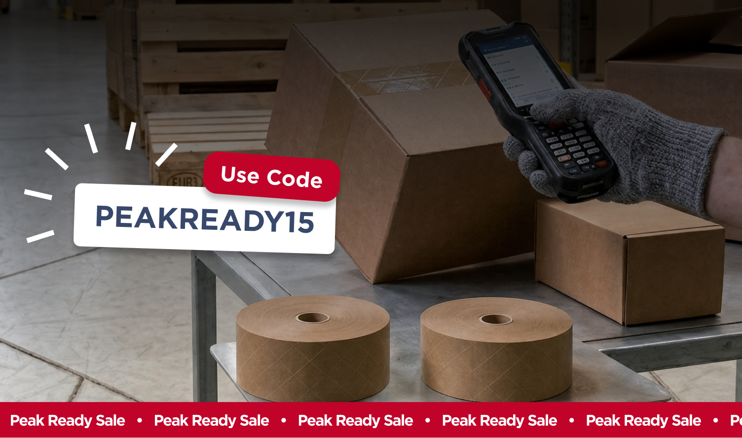 Peak Ready Sale, use code PEAKREADY15